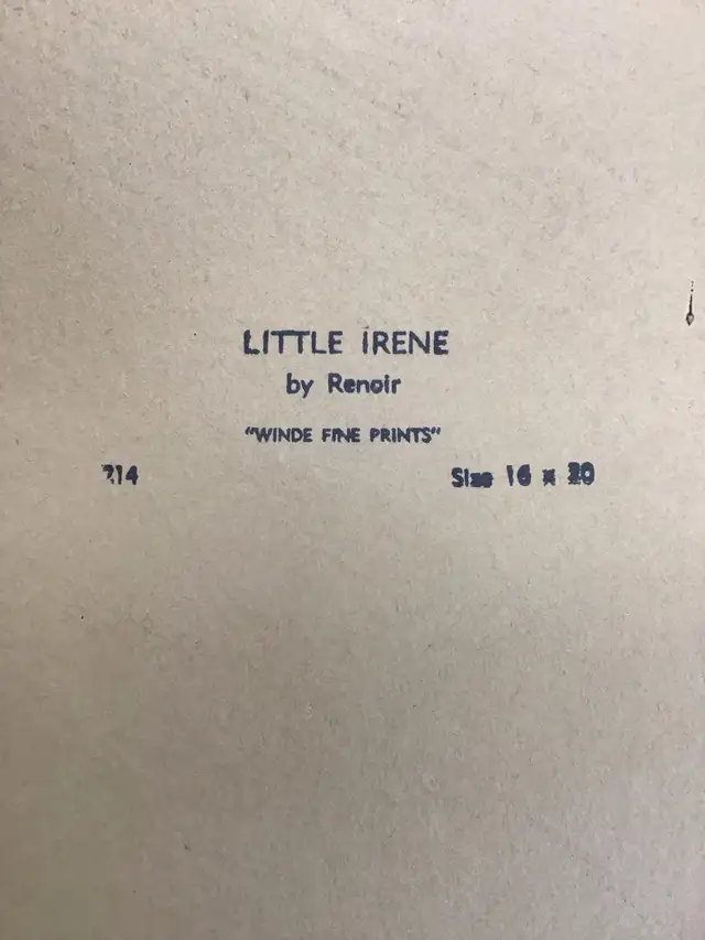 Picture Frames Vintage Ornate Renoir Tovine Winde Lithographs in Arts & Collectibles in Sudbury - Image 7