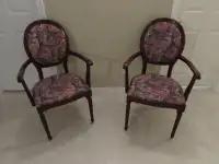 2 SIDE OR ACCENT CHAIRS