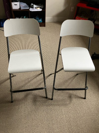 2 IKEA Franklin bar stools or chairs for counter 