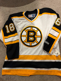 Boston bruins westfall hockey jersey