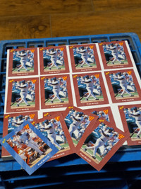 Baseball Cards Fred Mcgriff Hall of Fame Blue Jays Lot of 16 NM