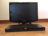Tv and dvd player for sale