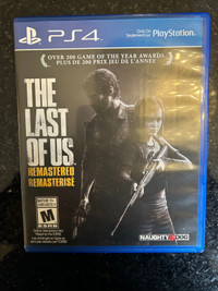 PS4 The Last Of Us game complete 