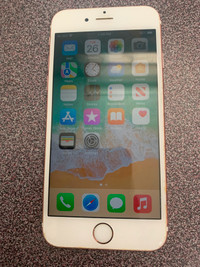 White and Gold  32gb iPhone 6s