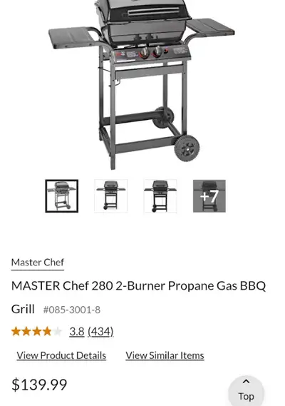 Master chef barbecue *new in box", View more