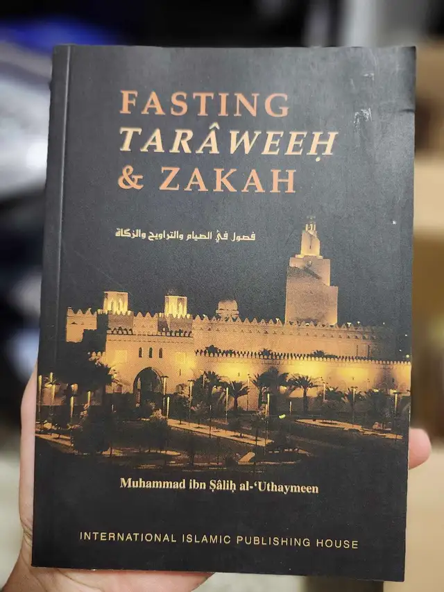 Fasting Taraweeh & Zakah