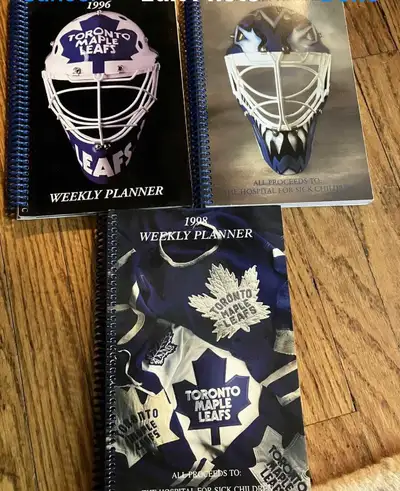 Hockey Toronto Maple Leafs Vintage 
Weekly planner $10 each, View more