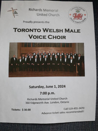 Toronto welsh male voice choir