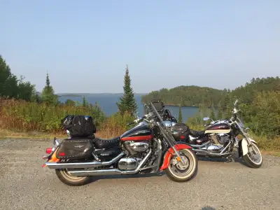 2009 Suzuki C90T in excellent condition. Metallic Black with Burnt Orange Low kilometres (11,000) I...