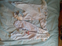 Baby sleeper and onesie set (9 - 12 months)