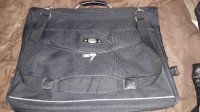 Buxton Black Travel Bi-Fold Garment Bag