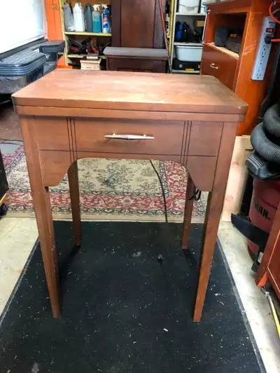 I have a fairly basic model 1963 singer sewing machine and cabinet in pretty good shape. everything...