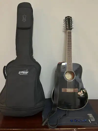 For Sale: Fender CD-160SE 12-String Acoustic Guitar (Black), View more