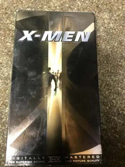 Marvel Comics X-Men Movie Vintage VHS Cassette Tape, View more