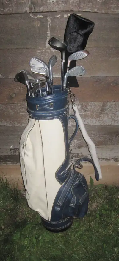 $150 Right handed men's full 14 golf club set many Dunlop Talon, View more