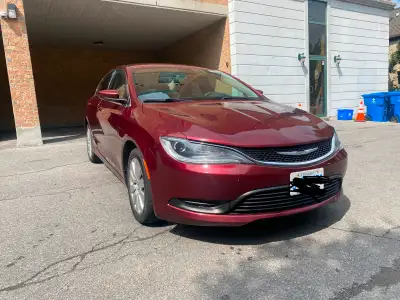 2016 Chrysler 200 for sale Price is negotiable send me an offer :) This vehicle is my first car and...