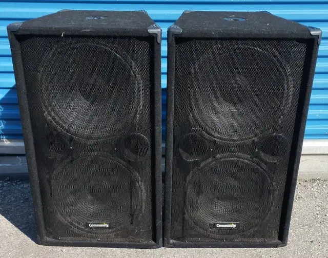 Community XP509 - Dual 15" passive high output subwoofers in Other in City of Toronto - Image 2