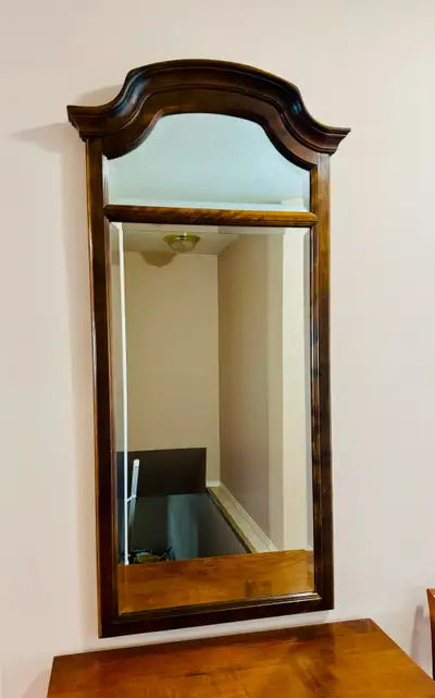 ✨ Ethan Allen Vintage Old Tavern Pine Mirror ✨, View more