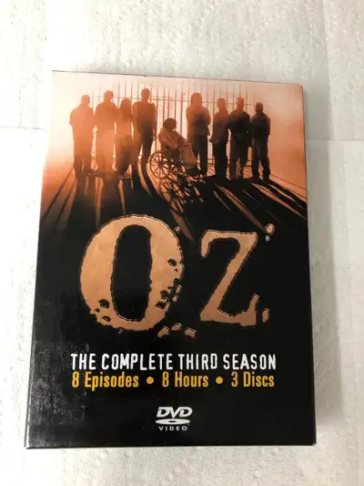OZ, the COMPLETE 3rd season on DVD, View more