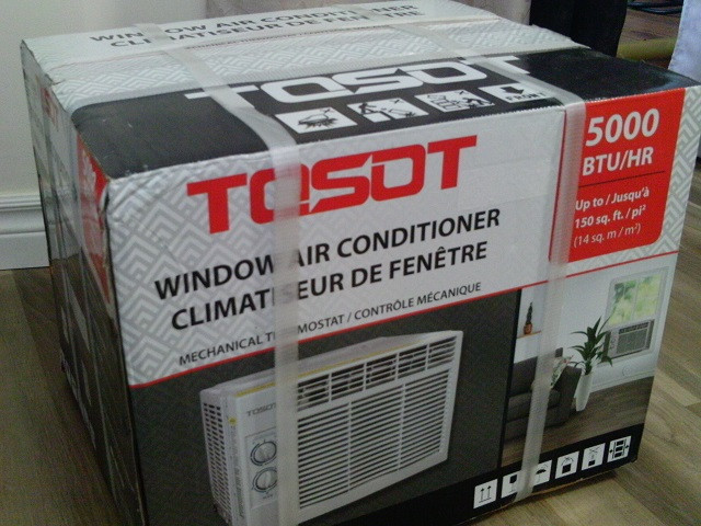 Climatiseur de fenêtre neuf 5000 BTU dans Chauffage et climatisation  à Ville de Québec