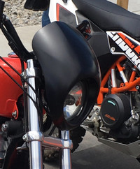 OEM Harley Davidson FXR, Dyna, Sportster Visor mini fairing 