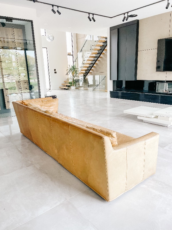 Restoration Hardware Leather Couch Couches & Futons St. Catharines Kijiji