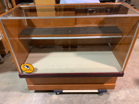 Maple Showcases with Glass