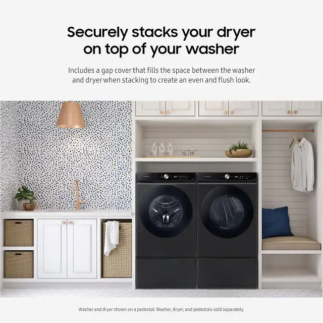(NEW) SAMSUNG Bespoke Front Load Washer Dryer Stack Kit (SKK9MC) in Washers & Dryers in City of Toronto - Image 7