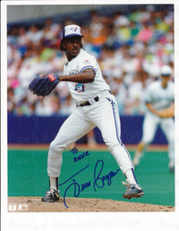 Juan Guzman #66 Toronto Blue Jays 8x10 Signed MLB Photo-203A