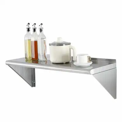 VEVOR 12" x 36" Stainless Steel Shelf - Heavy Duty Storage Rack, View more