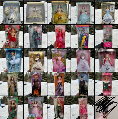 Variety of Barbie Dolls, View more