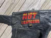 MOTORCYCLE CHAPS LEATHER