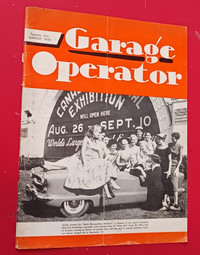 1955 NASH METROPOLITAN AT CNE GARAGE OPERATOR MAGAZINE COVER