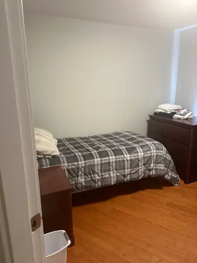 Room For Rent Clean furnished room In a 7 unit house The house is 4 rooms down and 3 rooms up Both f...