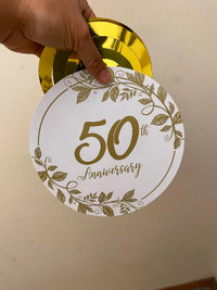 50th anniversary decorations