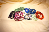 Beaded NECKLACES (9) in TOTAL - One Price