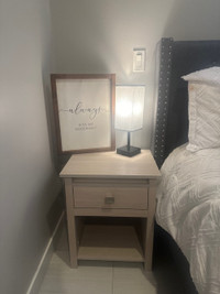 OPEN TO OFFERS - BRAND NEW NIGHT STANDS OFF WHITE