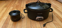 Crock-Pot® Smart-Pot™ 4Qt. Mijoteuse ovale programmable, noire