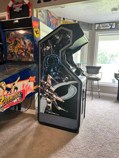 1983 Star Wars Arcade (Color Vector Amplifone Monitor), View more