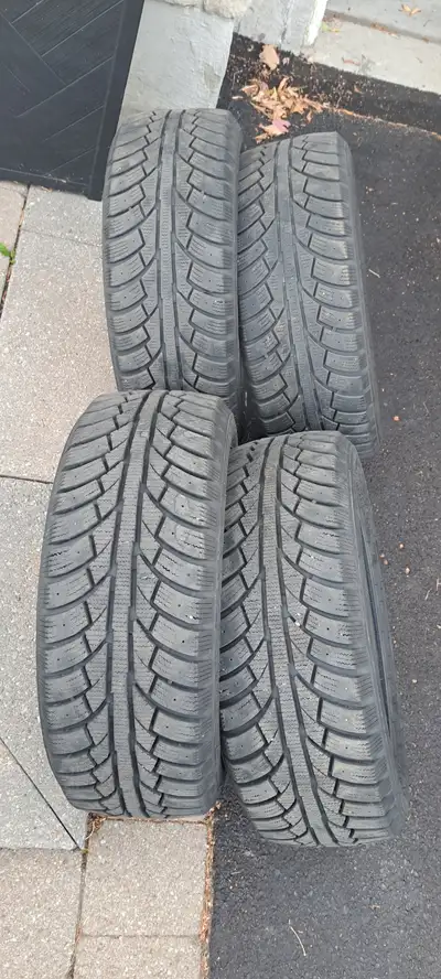 Winter Tires for Sale – 205/55R16 91T, 90% tread remaining, used for only one winter, Westlake, 1525...