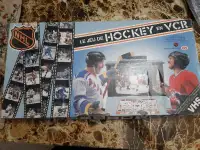 Rare Jeu Société Jeu du Hockey VHS 1987 Comme Neuf