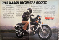 1980 Honda CB750K/CB650 XLarge 5 Pg Original Ad 