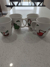 5 Christmas Mugs