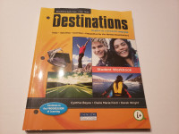 Destinations, secondary cycle Two. year Three,