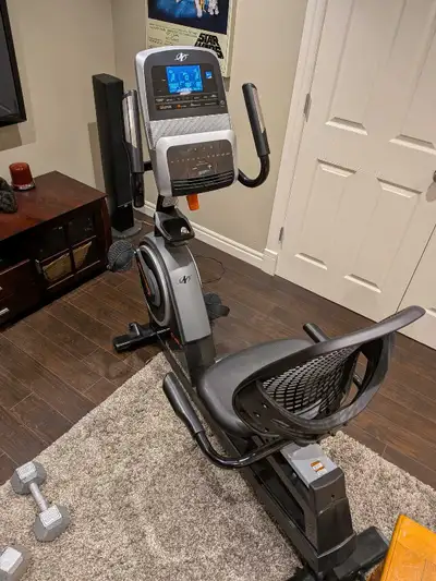 NordicTrack Recumbent exercise bike, View more