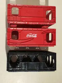 3 Coca Cola Crates - VGC