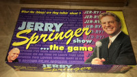 VINTAGE JERRY SPRINGER SHOW ADULT BOARD GAME COMPLETE 1999