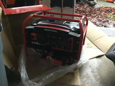 Still in Box Benchmark 6250W Generator, View more
