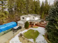 Open House , Sun May 5, 1-3pm  Beautiful, private Home in Lumby