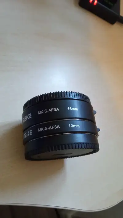Meike MK-S-AF3A Macro Extension Tubes for Sony E-Mount (10mm & 1, View more